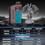 SUNLU Flexible 3D Printer Resin – 1KG Black