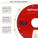 Tri-Color Silk PLA Filament 1.75mm 1KG