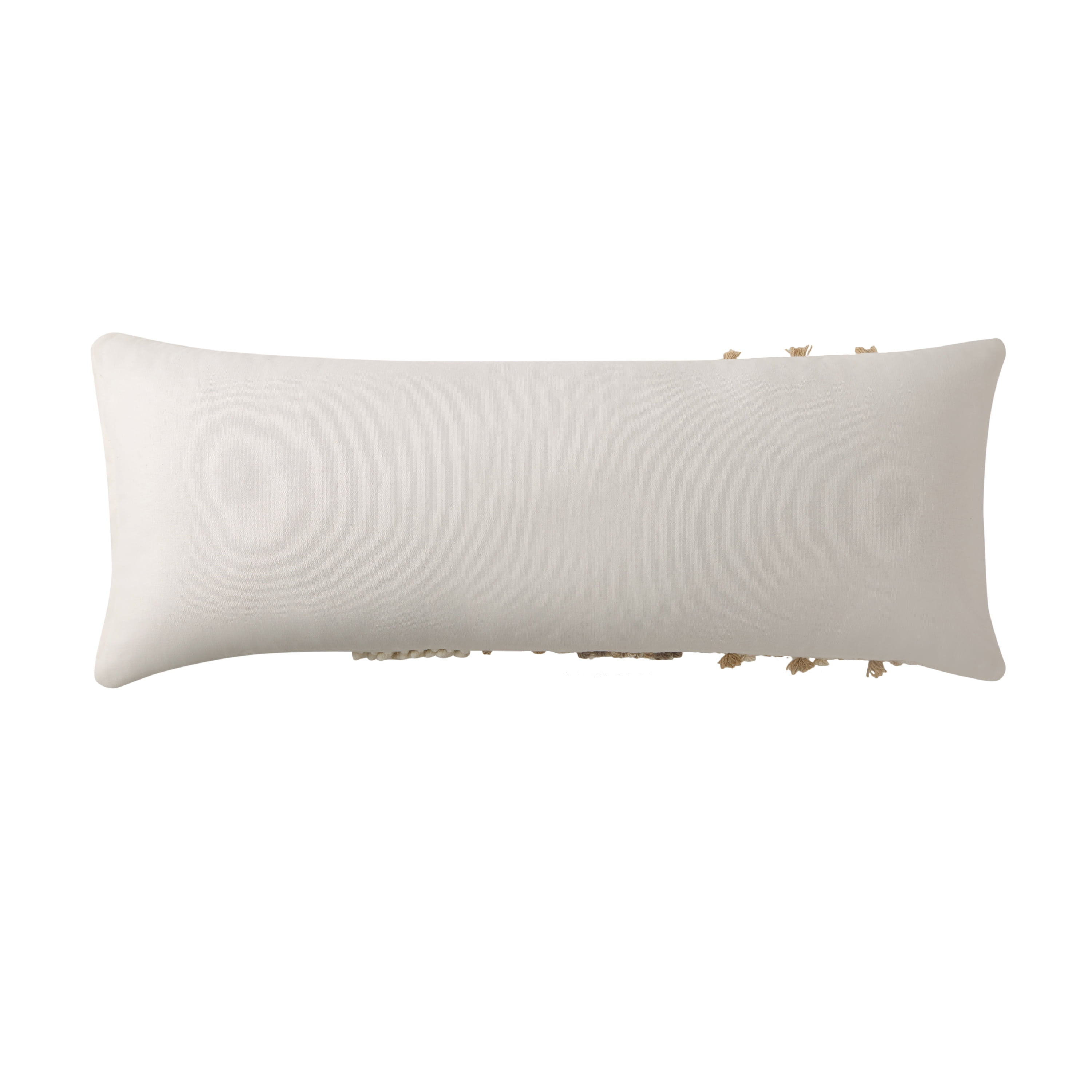 Zoey Beige Oversized Oblong 14" X 36" Pillow