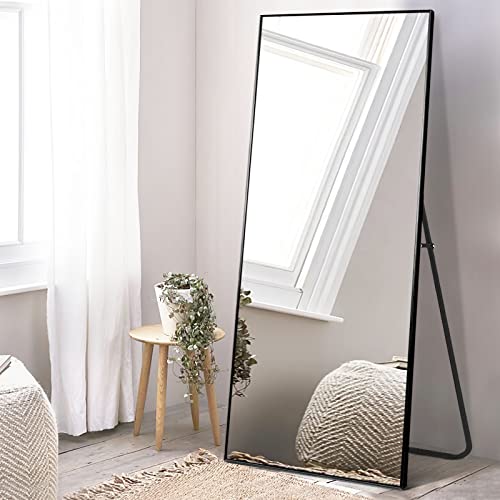 NeuType Full-Length Mirror, 162.6 x 53.3 cm, Black
