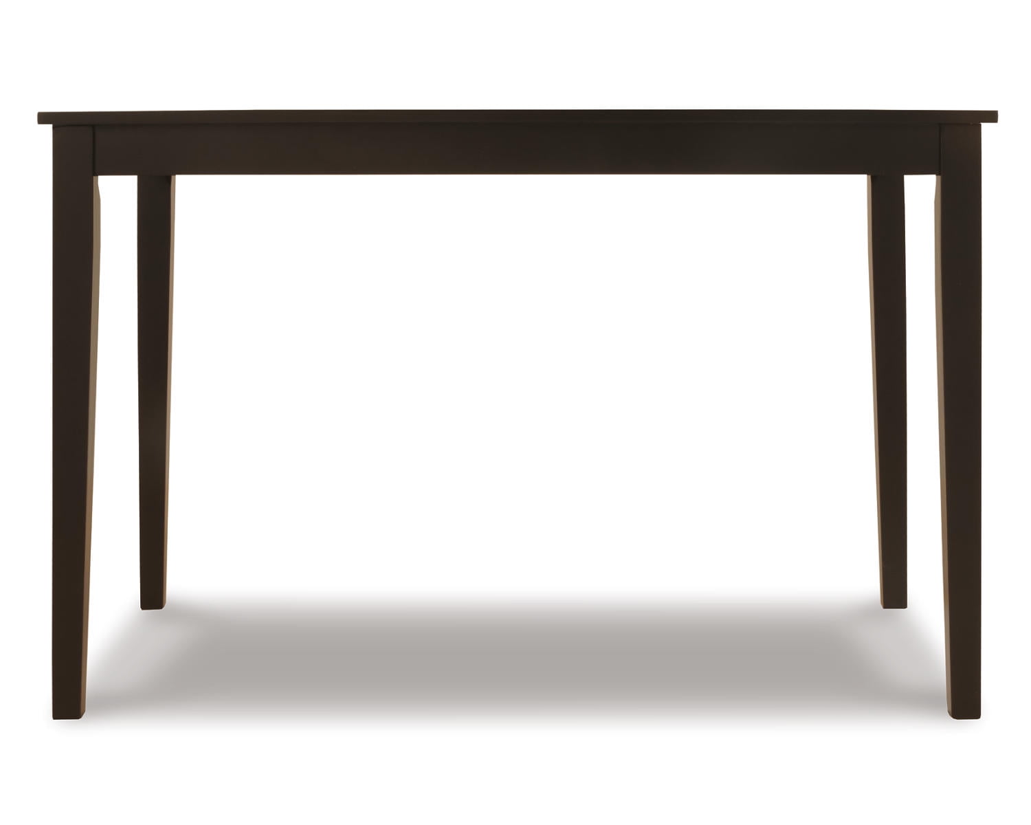 Kimonte Dark Brown Contemporary Dining Table by Ashley