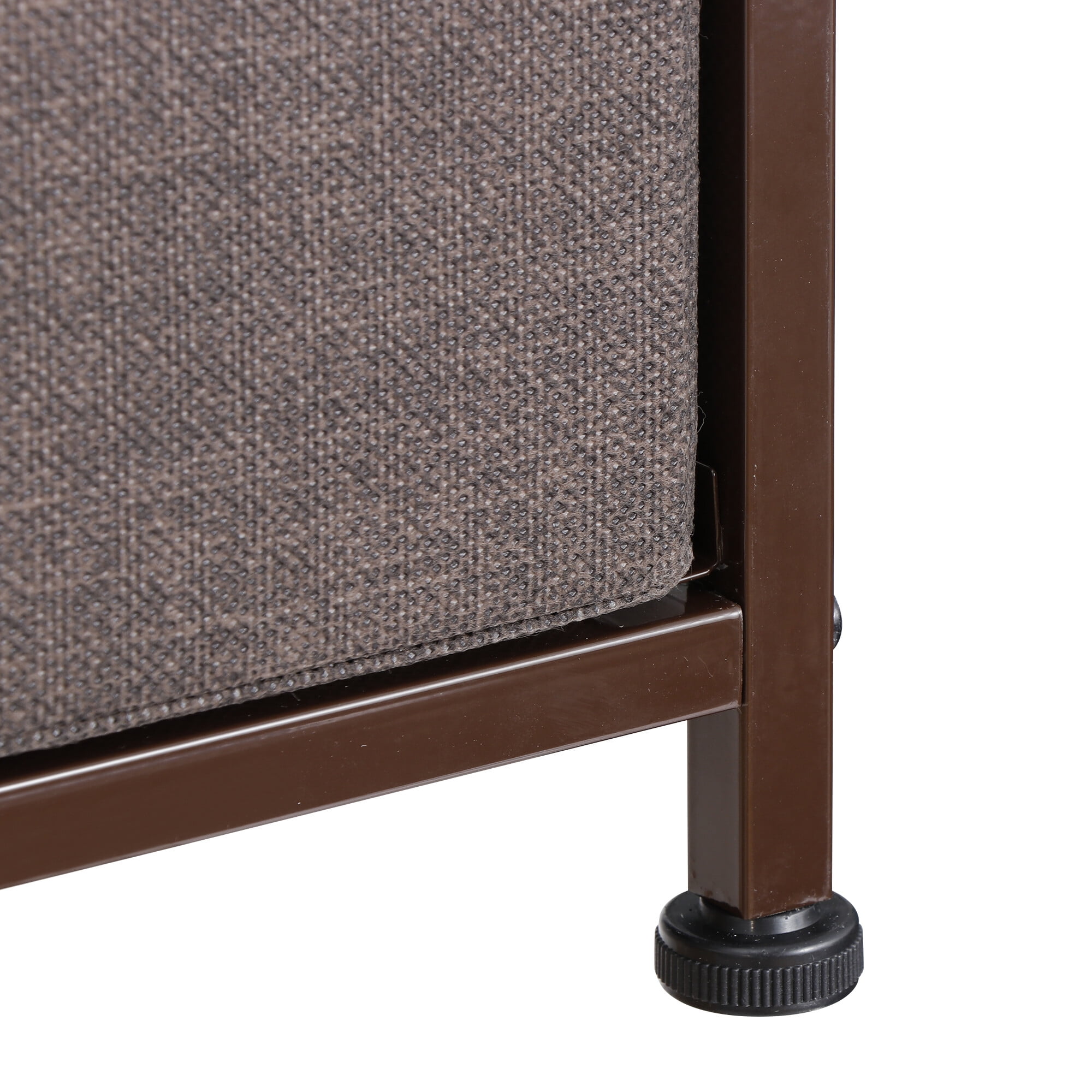 HomGarden Modern 2-Tier 5-Drawer Storage Chest