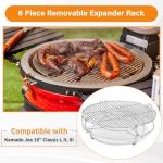 6 Piece Kamado Joe Cooking Grate Replacement Kit