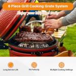 6 Piece Kamado Joe Cooking Grate Replacement Kit