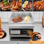 DULNICE 12 Inch Electric Griddle with Adjustable Temp