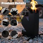 Portable Mini Wood Burning Rocket Stove