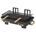 Marsh Allen Cast Iron Hibachi Charcoal Grill