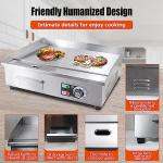 ExGizmo 22" Commercial Electric Flat Top Griddle