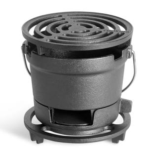 Portable 2-in-1 Mini Hibachi Charcoal Grill