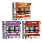 Soeos 9-Piece Spice Seasoning Set with Grinders