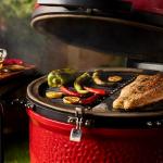 Half-Moon Cast Iron Cooking Grate with Lifter