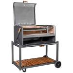 Argentinian-Style 40 Inch Outdoor Charcoal Grill