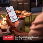 Neevo 44,000 BTU Gas Grill with Air Fryer