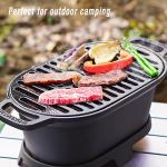 Portable IronMaster M28 Charcoal Grill for 1-2