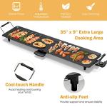 Costzon 35" Electric Griddle for Indoor and Outdoor Cooking