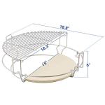 Onlyfire Big Green Egg & Kamado Grill Plate