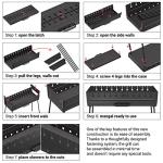 Portable Charcoal Grill for 12 Skewers