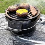Portable Mini Hibachi Grill for Camping and BBQ