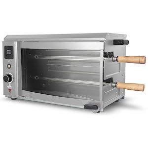 Brazilian Flame Rotisserie Grill with 2 Skewers