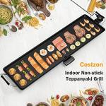 Costzon 35" Electric Griddle for Indoor and Outdoor Cooking