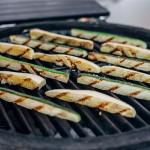 Half-Moon Cast Iron Cooking Grate with Lifter