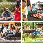 Portable Charcoal Grill for 12 Skewers