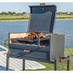 Argentinian-Style 40 Inch Outdoor Charcoal Grill