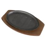 Yardwe Non-Stick Teppanyaki Grill Pan 10.62"x6.49