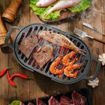 Portable IronMaster M28 Charcoal Grill for 1-2