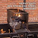 XL Argentine Santa Maria BBQ Grill for Outdoor Cooking