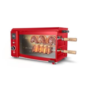 Brazilian Flame Rotisserie Grill with 2 Skewers