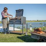 Argentinian-Style 40 Inch Outdoor Charcoal Grill