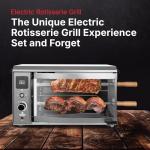 Brazilian Flame Rotisserie Grill with 2 Skewers