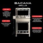 Bacana All-in-One Brazilian BBQ Grill Rotisserie