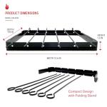 Nexgrill Non-Stick Shish Kabob Skewers Set