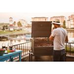 Argentinian-Style 40 Inch Outdoor Charcoal Grill