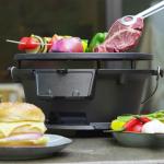 Portable Mini Hibachi Grill for Camping and BBQ