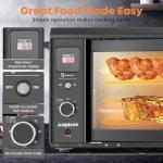 Electric Rotisserie Grill with Auto-Rotating Skewers