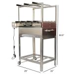Bacana All-in-One Brazilian BBQ Grill Rotisserie