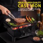 Portable Mini Hibachi Grill for Outdoor Cooking