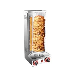 Vertical Gas Broiler for Perfect Shawarma and Kebab
