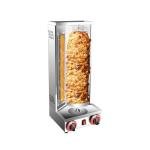 Vertical Gas Broiler for Perfect Shawarma and Kebab