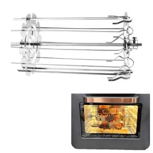 BBQ Steel Rotisserie Skewers and Kebab Maker