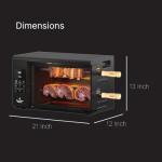 Electric Rotisserie Oven with Auto-Rotating Skewers