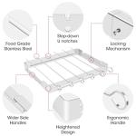 Unicook Stainless Steel BBQ Kabob Set with Rack