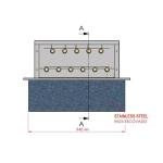 Brazilian BBQ Charcoal Grill with Firebox and Skewers