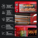 Brazilian Flame Rotisserie Grill with 2 Skewers
