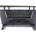 Portable Cast Iron Hibachi Grill for Outdoor Cooking