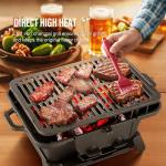 Portable Mini Hibachi Grill for Outdoor Camping