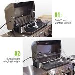 Dreyoo Universal Rotisserie Grill Kit with Motor